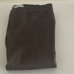 Vince brown leather pants